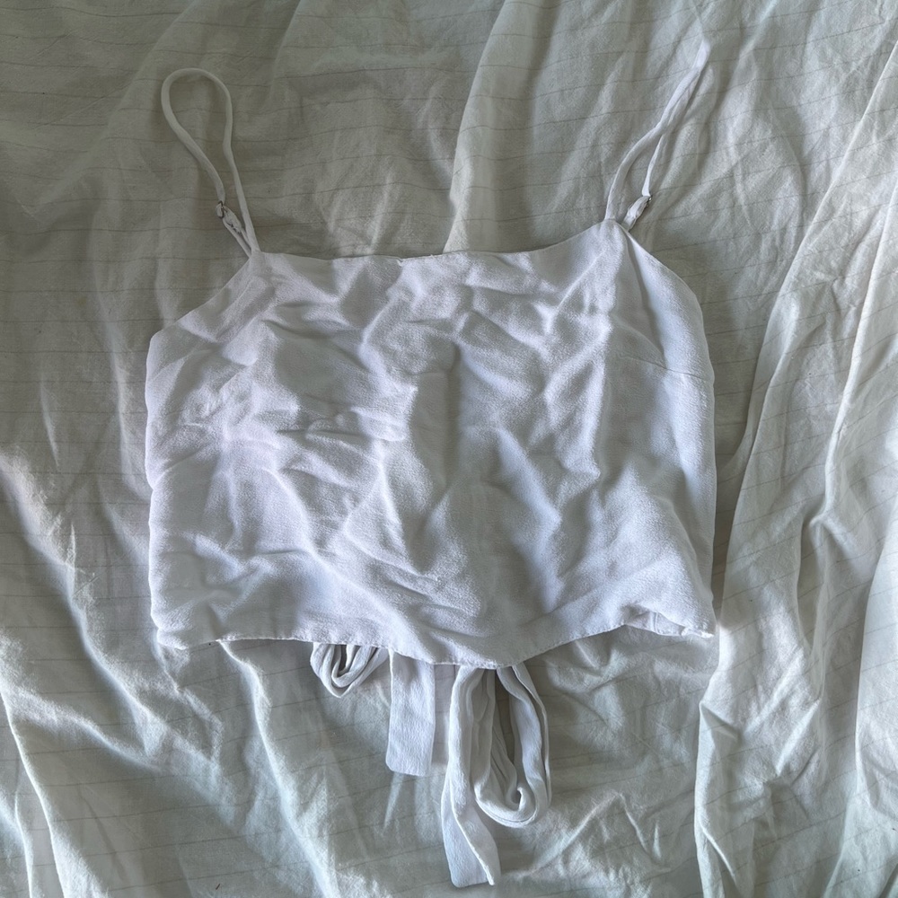 white brandy melville top
